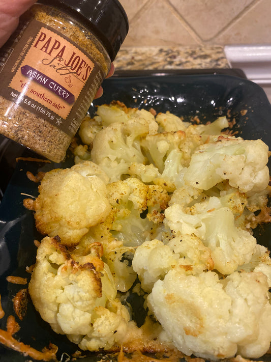 Asian Curry Cauliflower