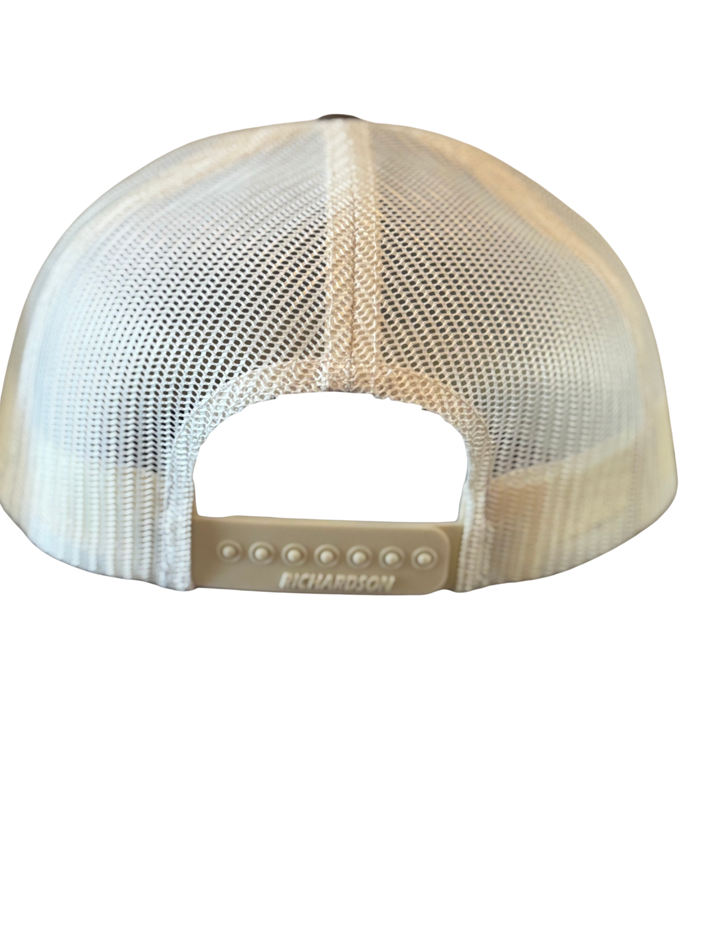 Richardson 112, 5 Panel Trucker Snapback Hat, Chocolate Birch