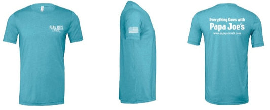 T-Shirt (Heather Aqua)