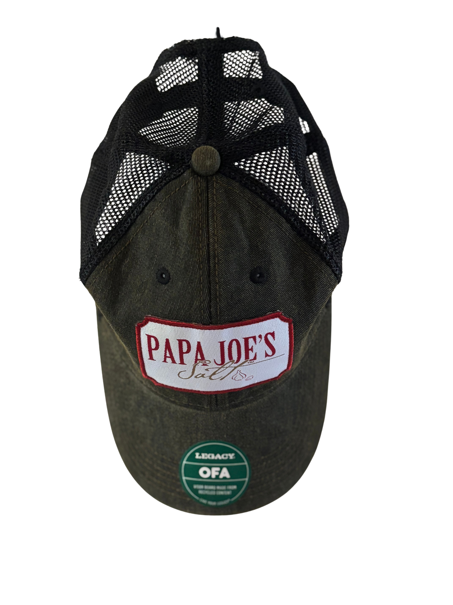 Papa Joe's Legacy Black Trucker Hat
