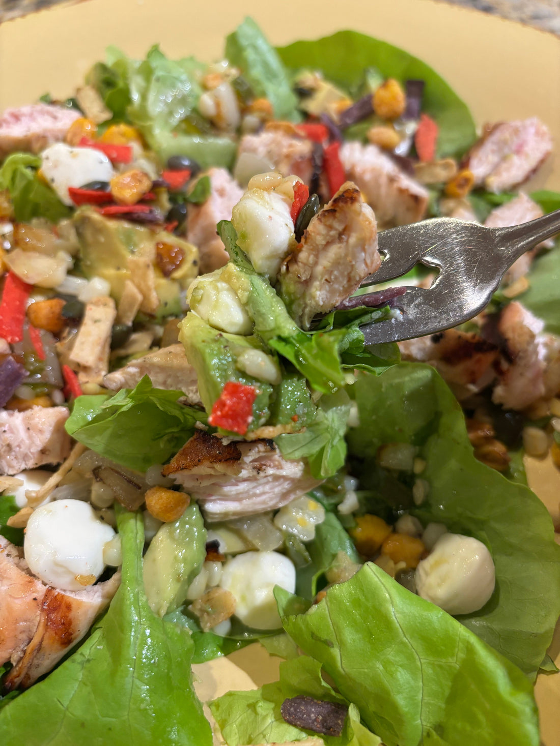 Butter Lettuce Chicken Salad