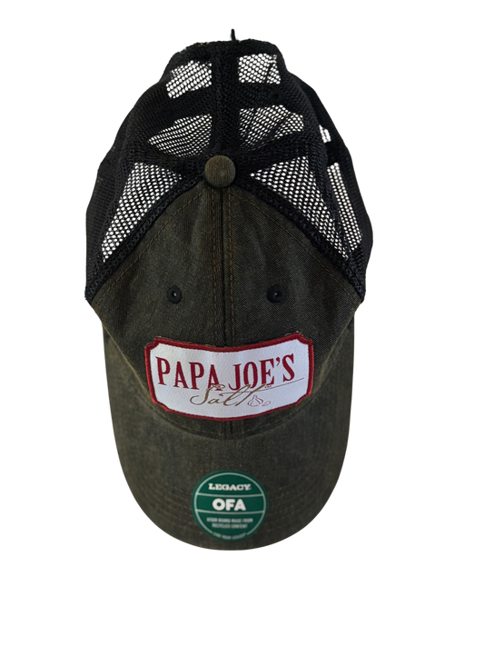 Papa Joe's Legacy Black Trucker Hat